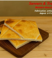Saveurs & Traditions Berry-Sologne - Galette à l'ancienne au fromage blanc surgelée x60