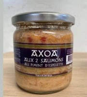 ONAKE - Le Fumoir du Pays Basque - Axoa Deux Saumons au Piment d'Espelette - BIO - 270g x6