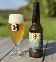 Brasserie Blessing - LA RIEUSE, bière blanche (bière de blé) de fermentation haute – 12x33cl