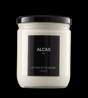 La Ferme d'Alcas - Yaourt à la vanille 400g - lot de 10 unités