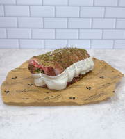 Maison Lascours - Rôti d'Agneau farci à l'ail des ours - 1200 g