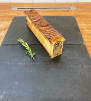 Elevage Les Blancs de l'Ouest - Mini pâté en croûte - Cochon, foie gras, morilles - 20 tranches