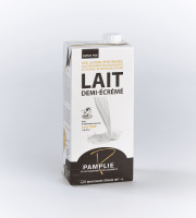 Laiterie de Pamplie - Lait Demi-écrémé UHT Pamplie