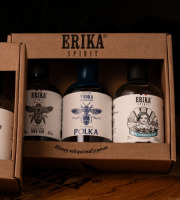 Erika Spirit - Coffret Gin et Vodka BIO - 3x20cl