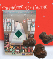 Chaloin Chocolats - Calendrier de l'avent Chocolat Noir