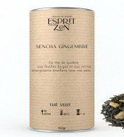 Esprit Zen - Thé Vert "Sencha Gingembre" - gingembre - Boite 100g