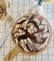 Le Pain d'Hervé - Tourte de Seigle 100% Bio