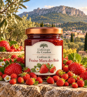 L'OLIVERAIE DU COUDON - CONFITURE DE FRAISE MARA DES BOIS 370 gr