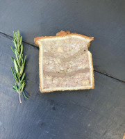 Elevage Les Blancs de l'Ouest - Pâté en croûte - Tout cochon - 1 tranche
