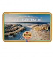 Ferme Joos - Confiseries et chocolats du NORD de la France, EDITION COTE D’OPALE, Boîte à Sucre Cœur des Lys