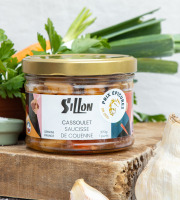 Sillon Conserverie - Cassoulet, Saucisses de Couenne et Manchons de Canard 370g