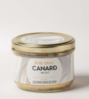 Les foies gras du Ried - Verrine Semi Conserve de Foie Gras de Canard Mi-Cuit 200g