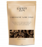 Esprit Zen - Cardamome Noire Entières - Sachet avec zip de Fermeture -2 Kg