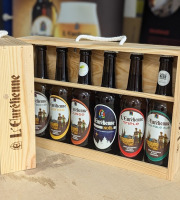 L'Eurélienne - Brasserie de Chandres - Coffret Bois 6 X 33cl