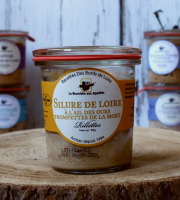 La Bourriche aux Appétits - Rillettes de silure de Loire à l'ail des ours et trompettes de la mort 100g