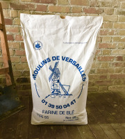 Moulins de Versailles - Farine De Blé T55 Boulangère Corde Bleue - 25kg