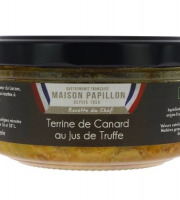 Maison PAPILLON - Artisan depuis 1955 - Terrine de Canard au Jus de Truffe 130g