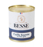 Foie Gras BESSE - Caille désossée fourrée au foie gras 130g