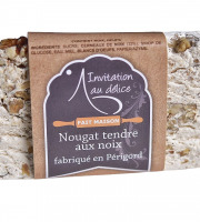 Invitation au Délice - Barre de Nougat Tendre aux Noix
