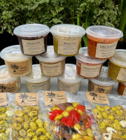 L’Oliveraie du Coudon - OLIVADE VERTE SAVEUR TRUFFE  FRAÎCHE - 12 POTS DE 250GR