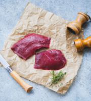 La Ferme Enchantée - SURGELÉ 20 steaks d'autruche - conditionné par 2 sous-vide, Livraison comprise