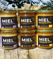 Merveille Apiculture - Trio Gourmand - Printemps / Fleurs /Eté