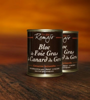 Maison Ramajo - Bloc de foie gras de canard IGP Gers : Lot 2 boites 130g