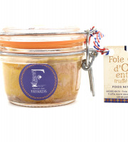 Ferme des Fayards - Foie gras d’Oie entier truffé à 3% 120g
