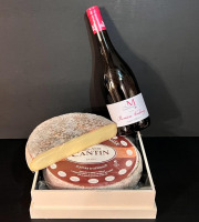La Fromagerie Marie-Anne Cantin - COFFRET DE NOËL - SAINT NECTAIRE ET M DE MARIONNET