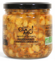 CLAC Conserverie - Pois carrés à l'orientale bio - 400g