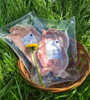 Ferme du Groin à L’Airbe - Rôti de porc cuit (bio et plein air!!)