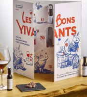 Les Oenocalendriers by e-tasting - Calendrier de l'Avent Vins et Saucissons Les Bons Vivants
