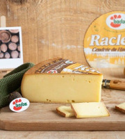 Constant Fromages & Sélections - Raclette Badoz au Lait Cru La Cendrée du jura - Meule entière