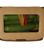 Maison Sales - Végétaux d'Art Culinaire - 18- Mini Courgette - 5 Pièces