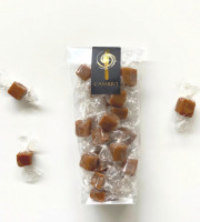 L'AMBR'1 Caramels et Gourmandises - Tendres Bouchées De Caramels Au Beurre Salé - Sachet De 130g