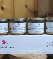 Les Délices du Coin - Coffret de 4 rillettes  80g