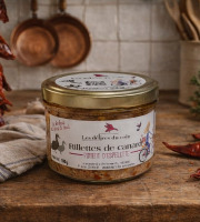La Maison du Charolais - Rillettes de canard au piment d'Espelette 180g