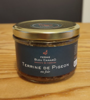 Ferme Bleu Canard - Terrine de pigeons au foie 180g