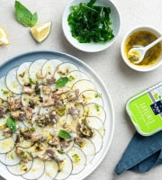 La Perle des Dieux - Sardines au pesto d'algues BIO - lot de 4 boîtes