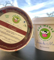 Glaces de Meuse - Sorbet Plein Fruit "Cassis" - 360g