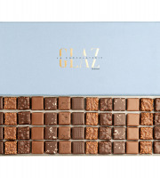 Glaz la chocolaterie de la presqu’île - Coffret "Belle-ile" assortiment pralinés noir et lait