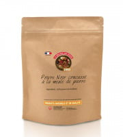 La Brigade des Epices - Poivre noir concassé à la meule de pierre - sachet kraft 250g