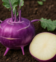 Nature et Saveurs - Ferme Aquaponique et Permacole Astérienne - Chou-rave violet : intensité et finesse marcelou