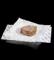 Nemrod - Tranche de terrine fraîche de sanglier aux échalotes confites et trompettes de la mort (200g)