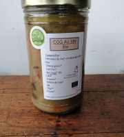 Ferme de Carcouet - Coq au vin bio - 900 g