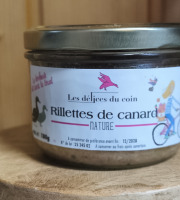 Les Délices du Coin - Rillettes de canard nature 180g