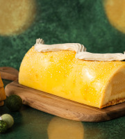 Eclat des cimes - Bûche glacée Kalamansi & Mangue
