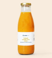 Omie - Velouté carottes coco curry bio - carottes françaises issues d'une filière équitable - 75 cl