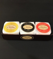 La Fromagerie Marie-Anne Cantin - Coffret 3 Beurres (Doux, Truffes, Piment)