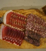 Charcuterie Mannei - Plateau Dégustation/Apéro de Charcuteries Fermières de Porc Noir Nustrale -Sans Nitrite-